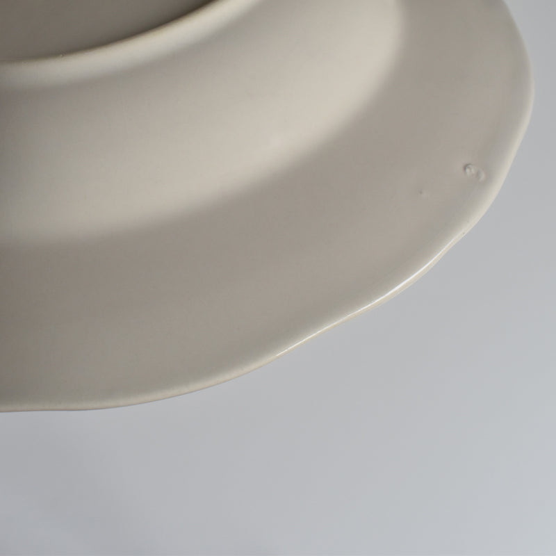 Vintage Deep Dish, Scalloped Rim D