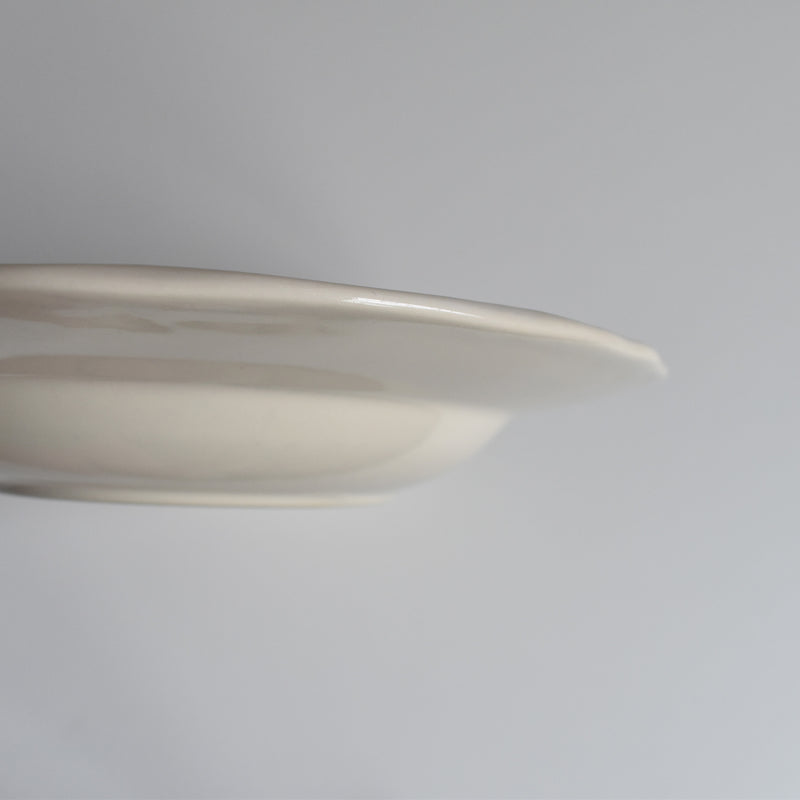 Vintage Deep Dish, Scalloped Rim D