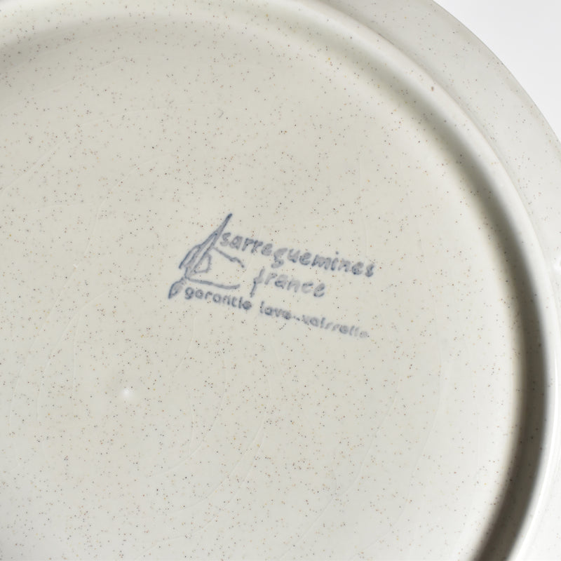Vintage Fondue Plate, Chardons A