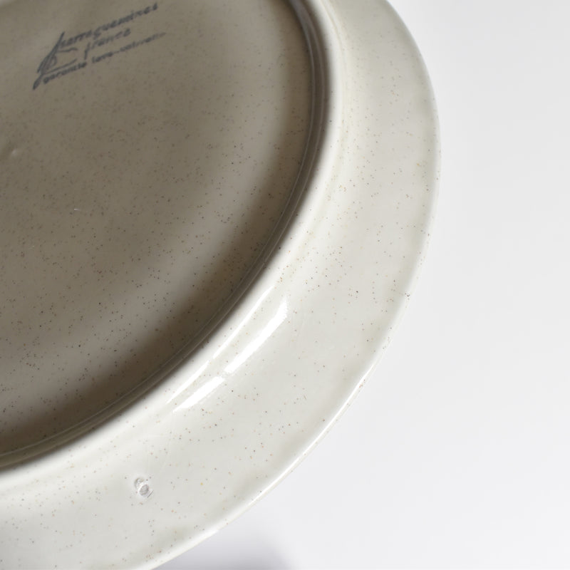 Vintage Fondue Plate, Chardons A