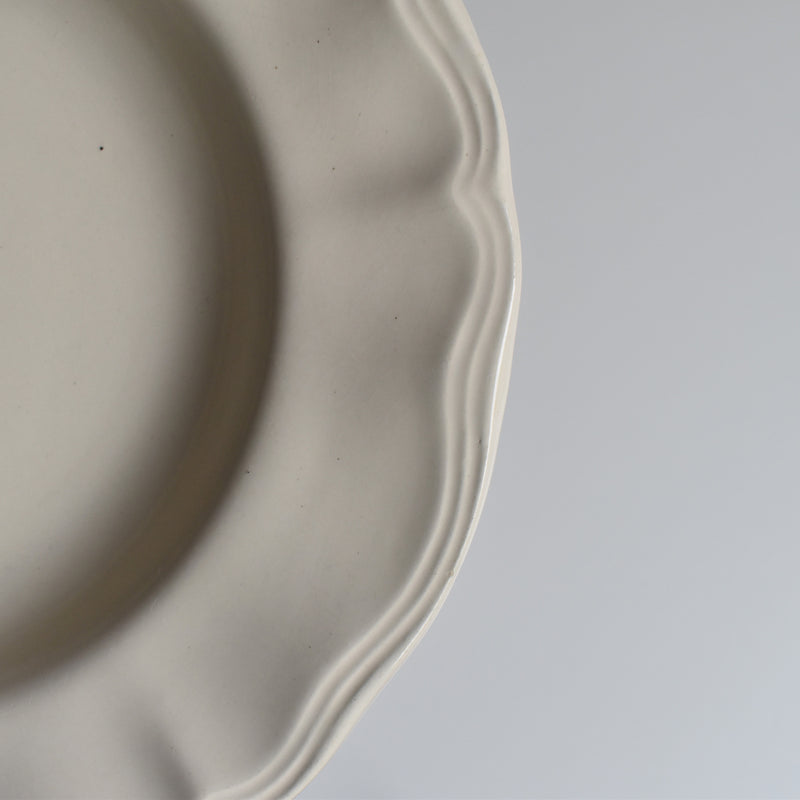 Vintage Deep Dish, Scalloped Rim D