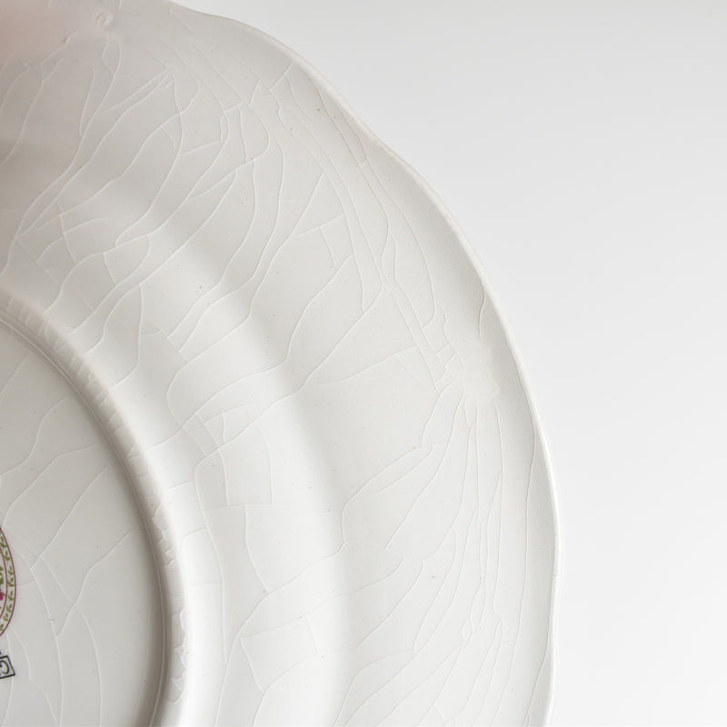 Vintage dessert plate Gien Les tartes "Apricot Tart"