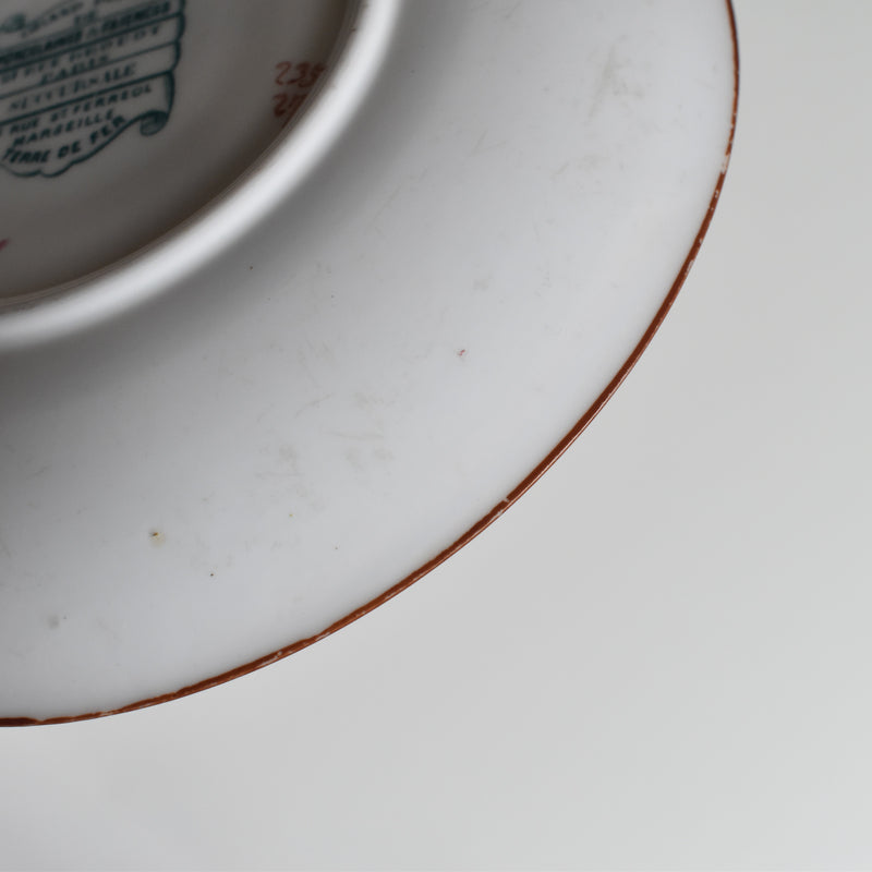 Antique Cup & Saucer Sarreguemines Minton 235 (Grand Depots) B