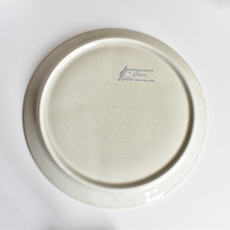 Vintage Fondue Plate Chardons B