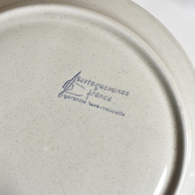 Vintage Fondue Plate Chardons B