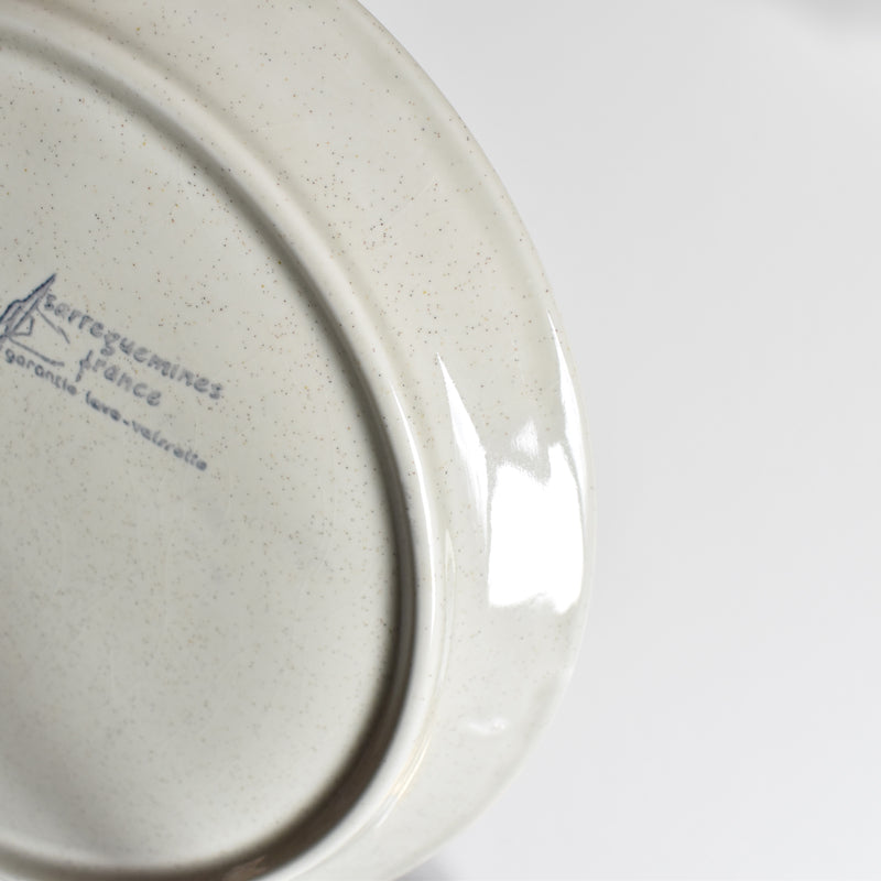 Vintage Fondue Plate Chardons B