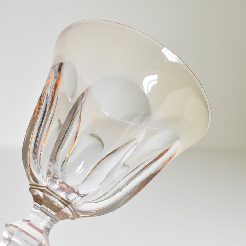 Vintage Crystal Glasses - Pair