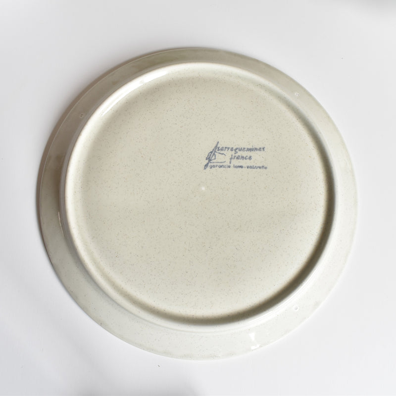Vintage Fondue Plate Chardons C