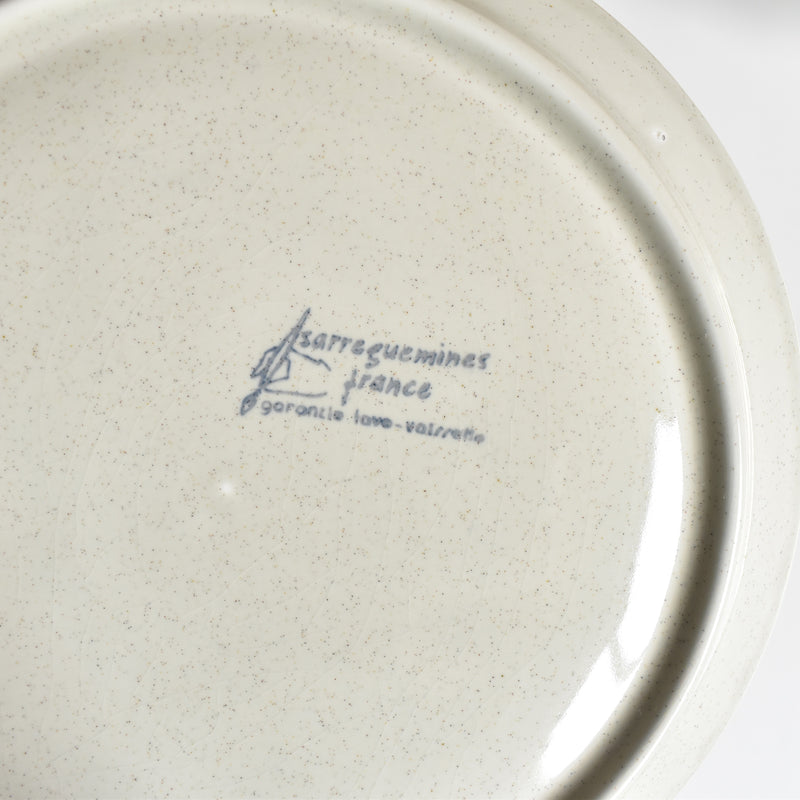 Vintage Fondue Plate Chardons C