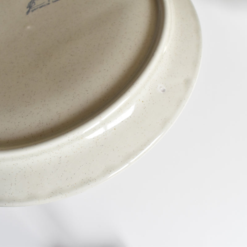 Vintage Fondue Plate Chardons C