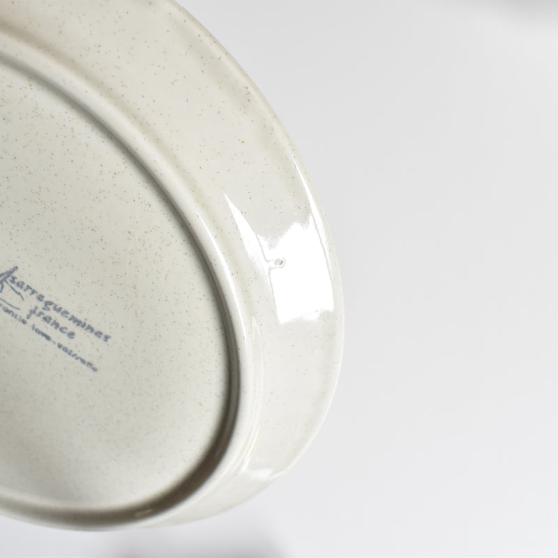 Vintage Fondue Plate Chardons C