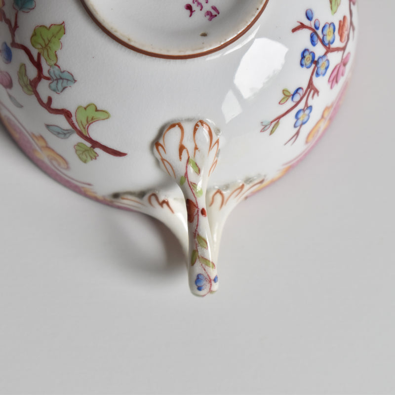 Antique Cup & Saucer Sarreguemines Minton 235 (Grand Depots) B