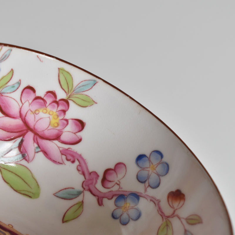 Antique Cup & Saucer Sarreguemines Minton 235 (Grand Depots) B