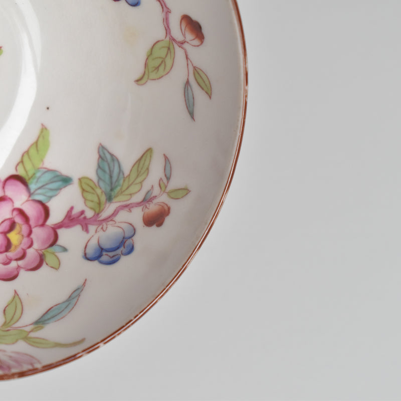 Antique Cup & Saucer Sarreguemines Minton 235 (Grand Depots) B