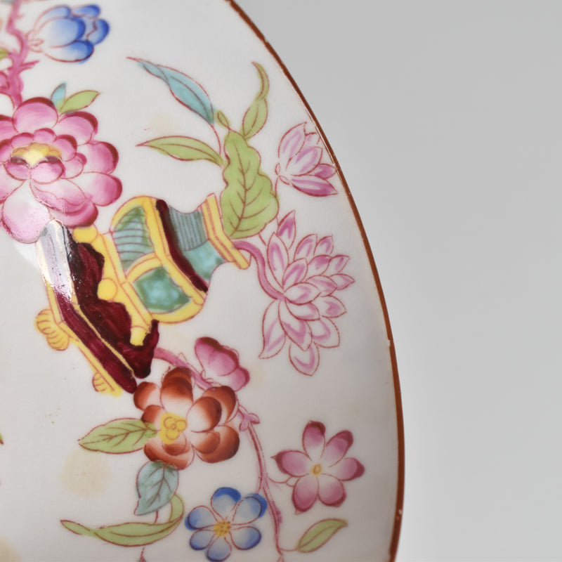 Antique Cup & Saucer Sarreguemines Minton 235 (Grand Depots) B