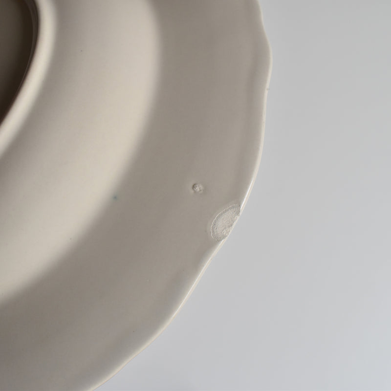 Vintage Deep Plate, Petal Rim G