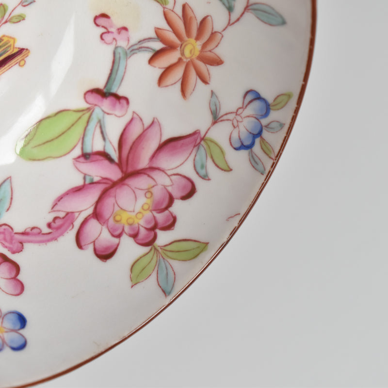 Antique Cup & Saucer Sarreguemines Minton 235 (Grand Depots) B