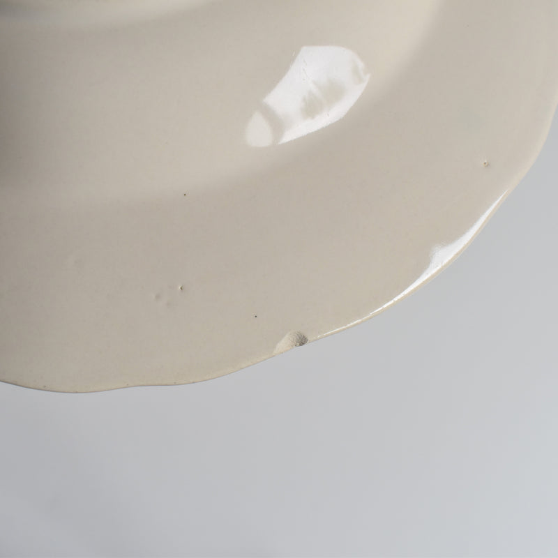 Vintage Deep Plate, Petal Rim G