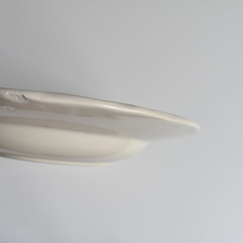 Vintage Deep Plate, Petal Rim G