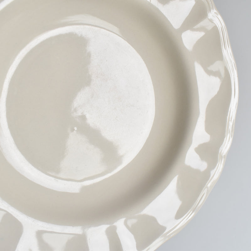 Vintage Deep Plate, Petal Rim G