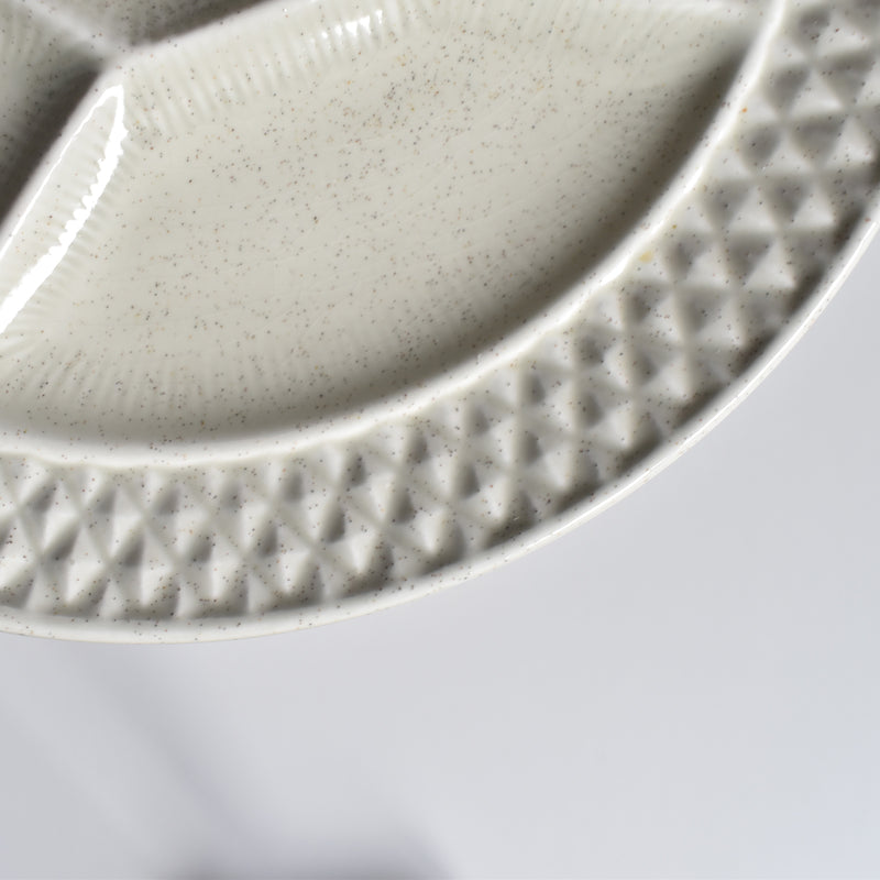 Vintage Fondue Plate, Chardons D