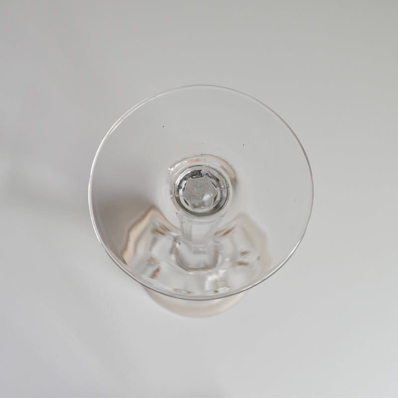 Vintage Crystal Glasses - Pair