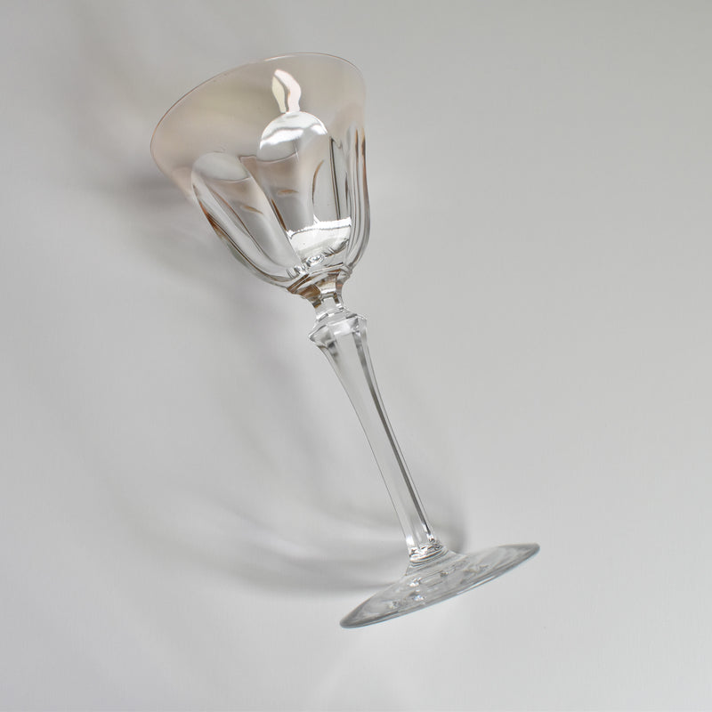 Vintage Crystal Glasses - Pair