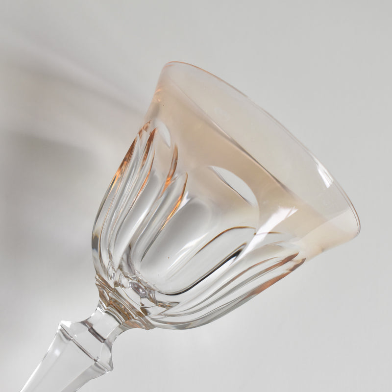 Vintage Crystal Glasses - Pair