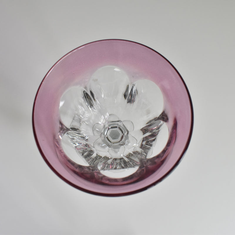 Vintage Crystal Glasses - Pair