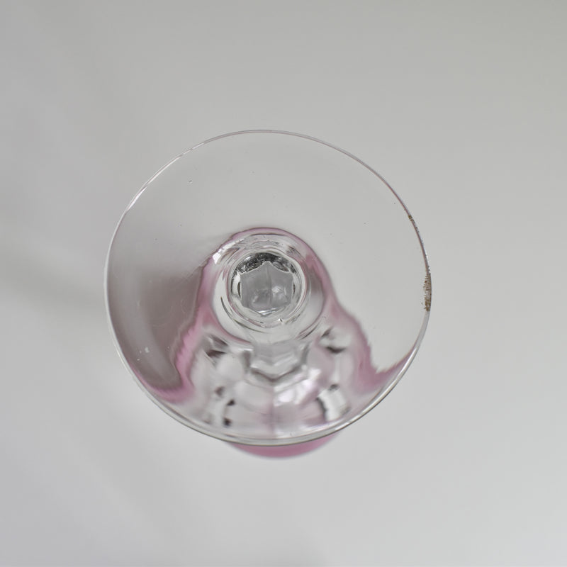Vintage Crystal Glasses - Pair