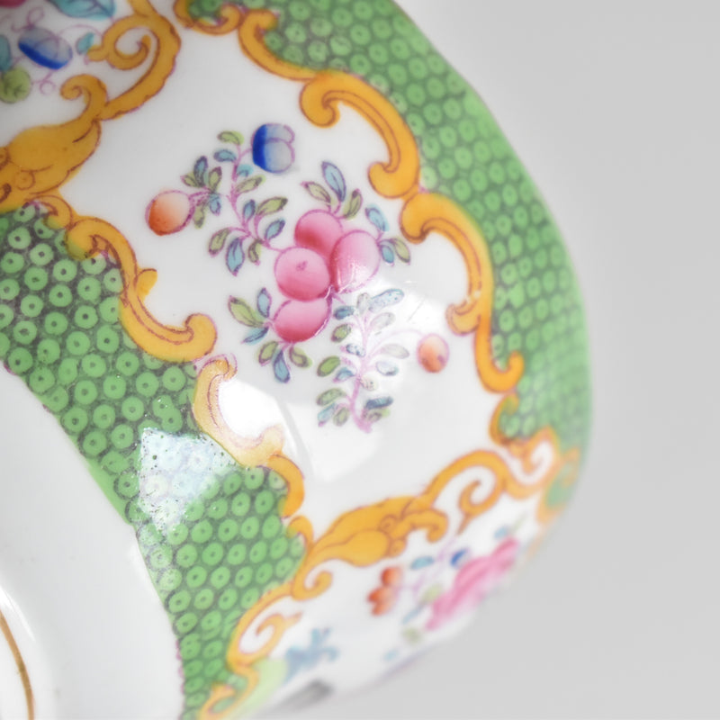 Antique Cup & Saucer Minton Cockatrice