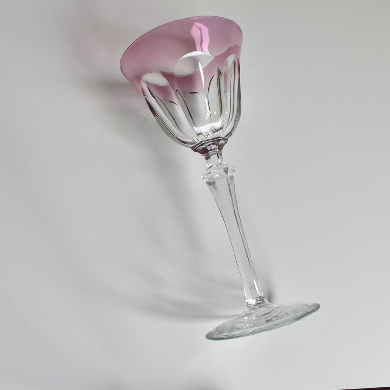 Vintage Crystal Glasses - Pair