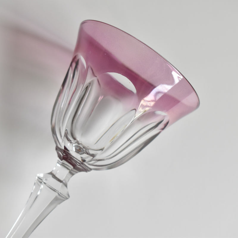 Vintage Crystal Glasses - Pair