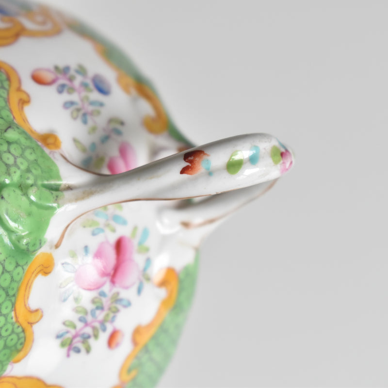 Antique Cup & Saucer Minton Cockatrice