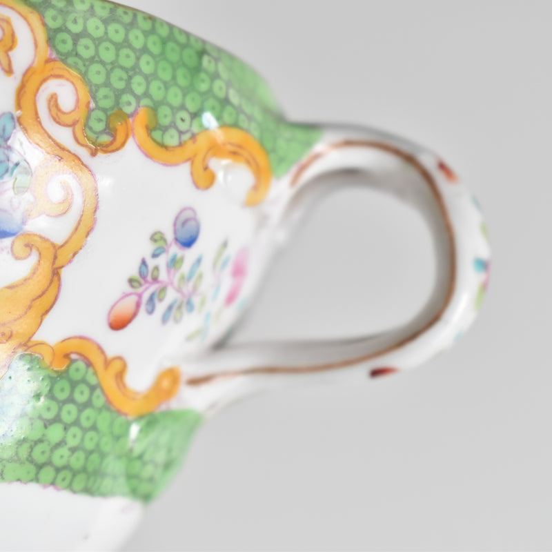 Antique Cup & Saucer Minton Cockatrice