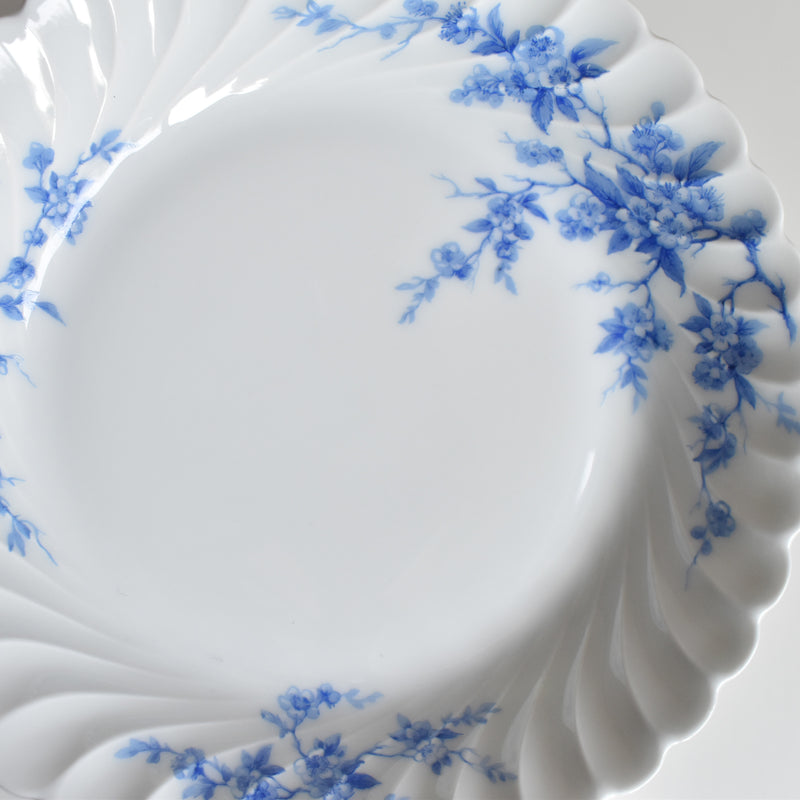 Vintage Deep Dish Limoges Haviland Cerisier Bleu B