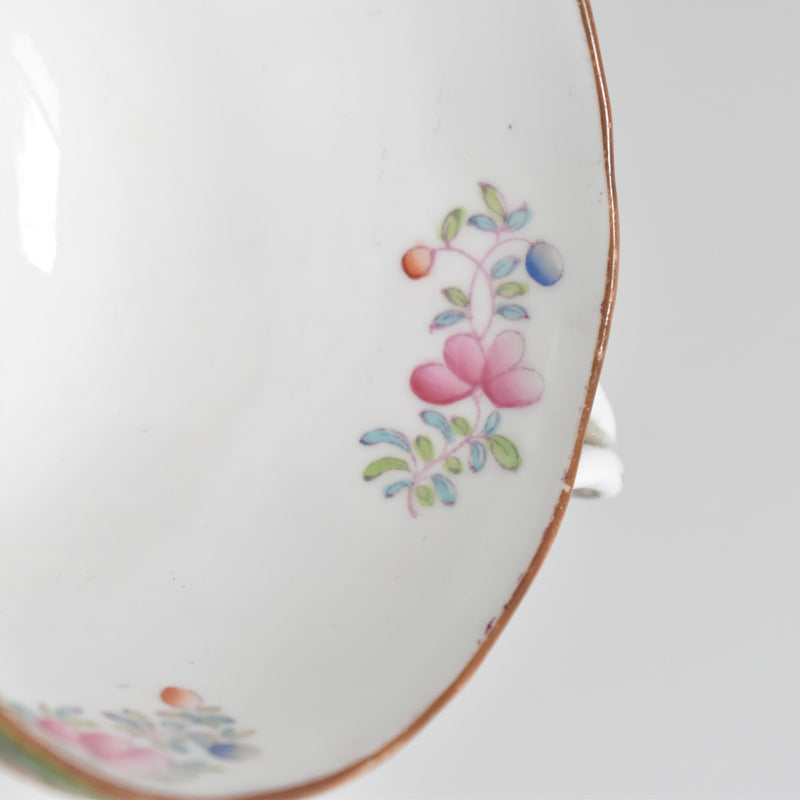 Antique Cup & Saucer Minton Cockatrice
