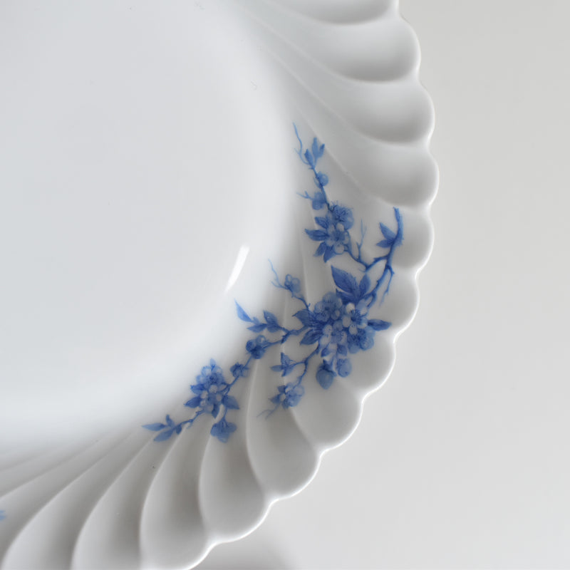 Vintage Deep Dish Limoges Haviland Cerisier Bleu B