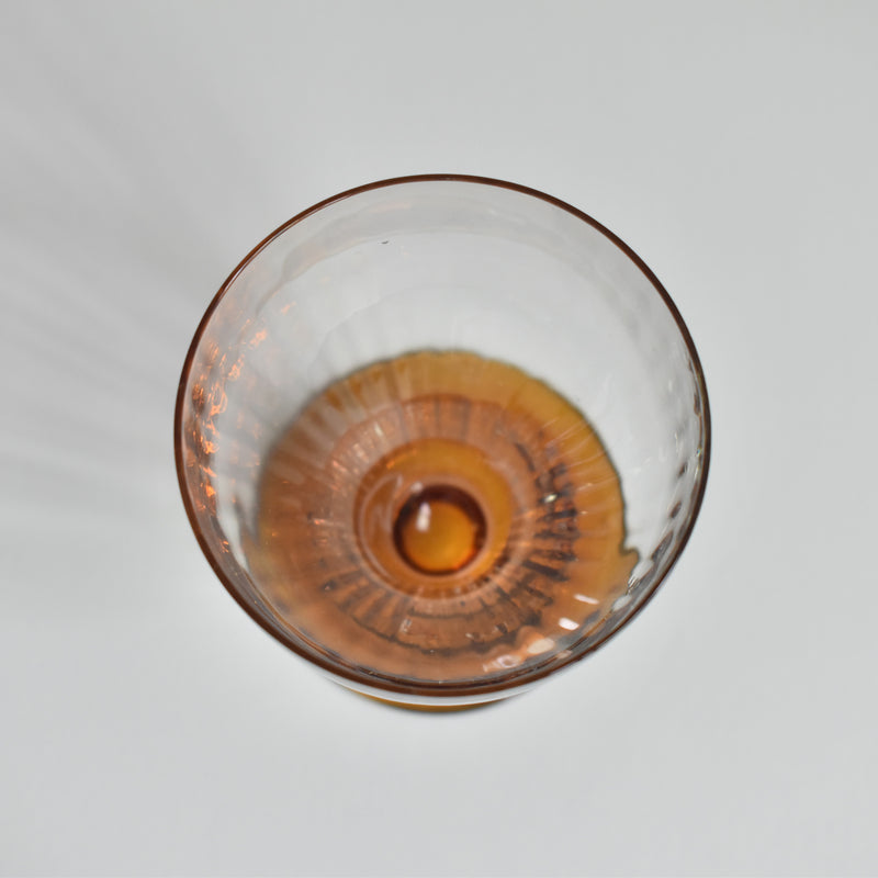 Antique Crystal Wine Glass Small