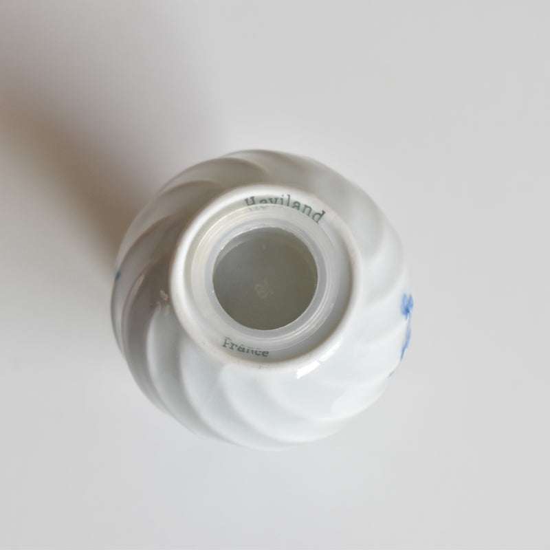 Vintage Salt Shaker, Limoges Haviland Cerisier Bleu