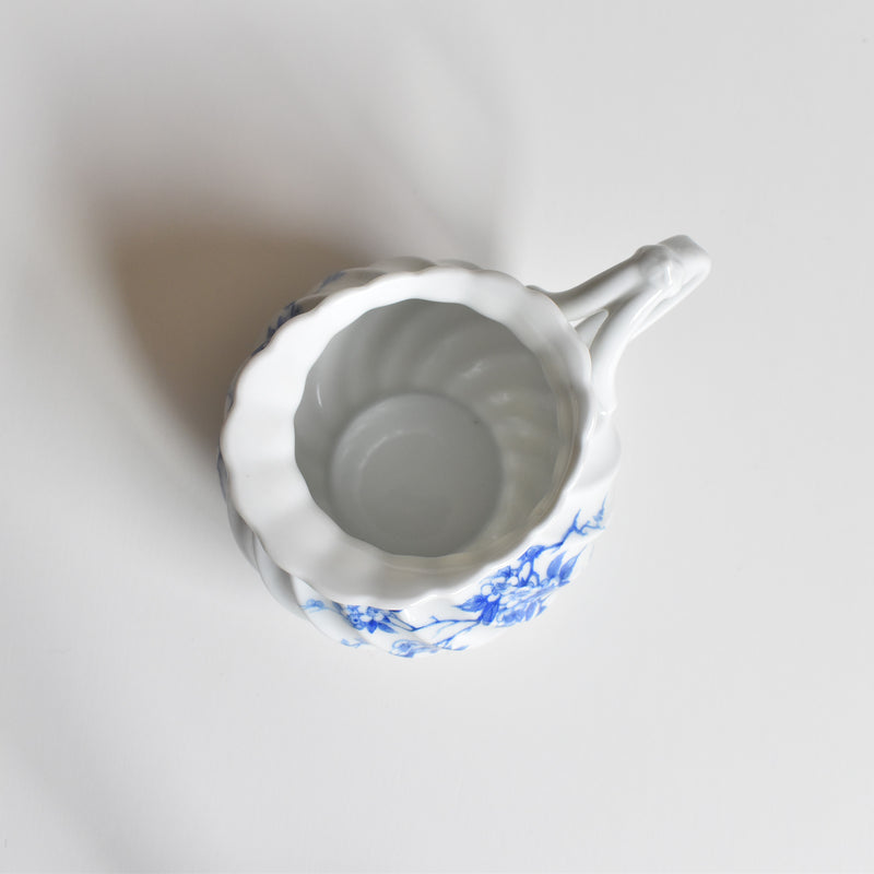 Vintage Creamer Limoges Haviland Cerisier Bleu