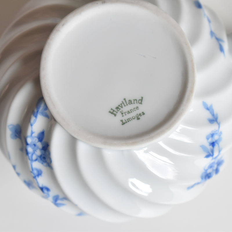 Vintage Creamer Limoges Haviland Cerisier Bleu