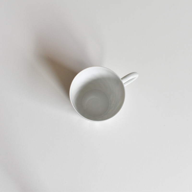 Vintage Coffee Cup & Saucer Limoges Haviland Cerisier Bleu A