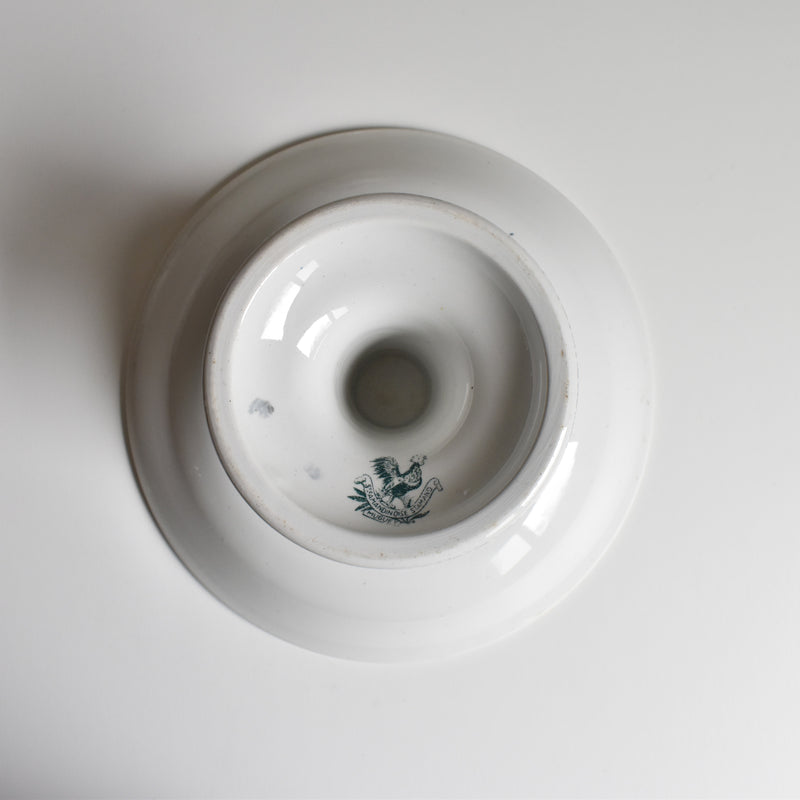 Antique Compote Saint-Amand les Eaux Muguet