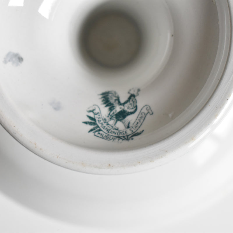 Antique Compote Saint-Amand les Eaux Muguet