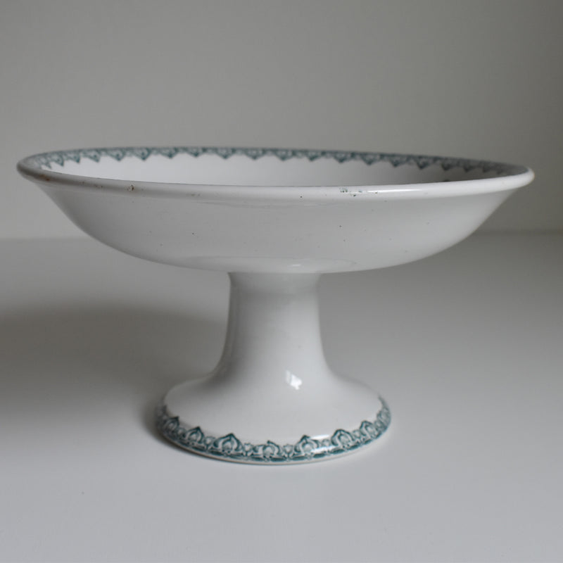 Antique Compote Saint-Amand les Eaux Muguet