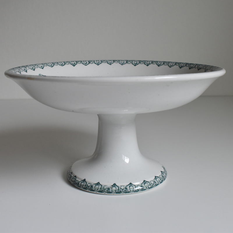 Antique Compote Saint-Amand les Eaux Muguet