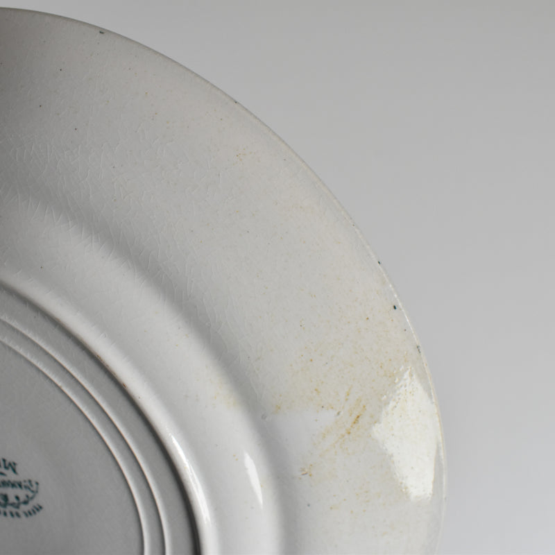 Antique Plate Sarreguemines Digoin Muguet