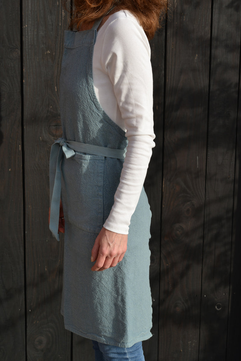 エプロン　DOUDOU VERT DE GRIS