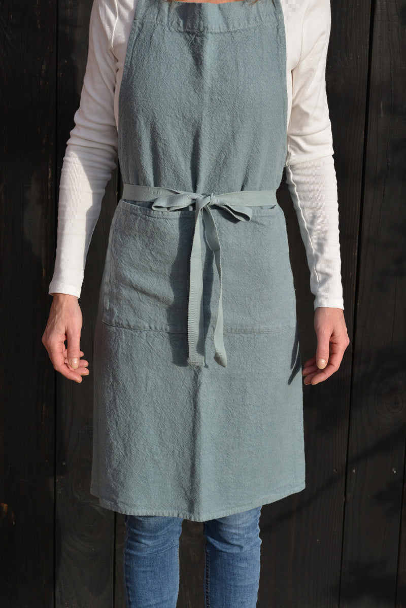 エプロン　DOUDOU VERT DE GRIS